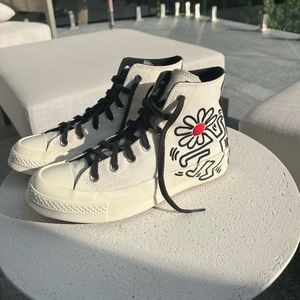Converse All Star Chuck Taylor 70 Keith Haring High Top Shoe Size 8